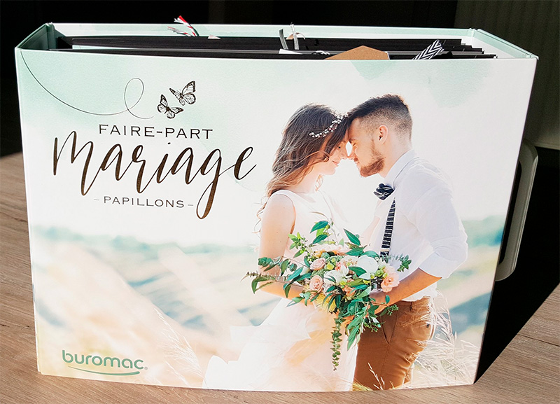 Faire-part de mariage imprimé pour particuliers